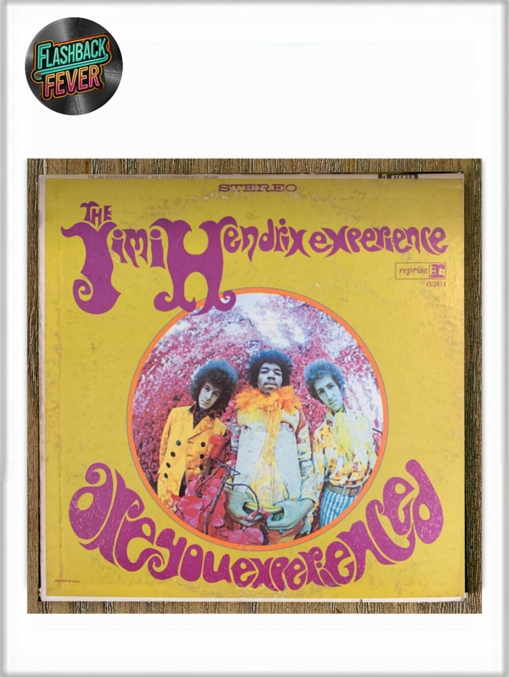 THE JIMI HENDRIX EXPERIENCE•Are You Experienced?•Aug, 1967 US(#6261) Terre Haute